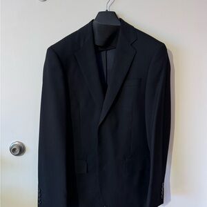 J. Crew Black Ludlow Suit (Jacket & Pants)
